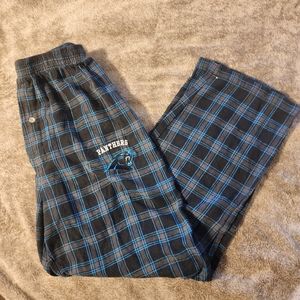 NFL Carolina Panthers Plaid Pants